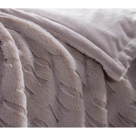 Ριχτάρι Πολυθρόνας Nef-Nef Vivo Greige 130x180