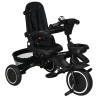 Ποδηλατάκι τρίκυκλο 360° Bebe Stars Racer 3in1 Black 820-188