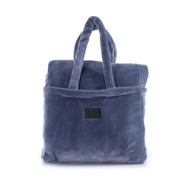 Κουβέρτα Βελουτέ Υπέρδιπλη Nef-Nef Velosso Blue...