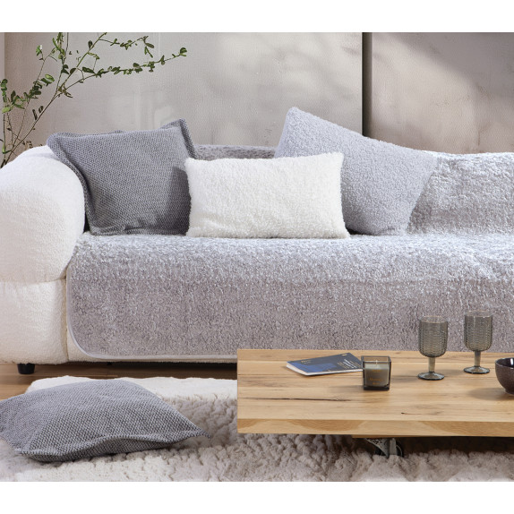 Ριχτάρι Τριθέσιου Nef-Nef Vanjel Silver 150x300