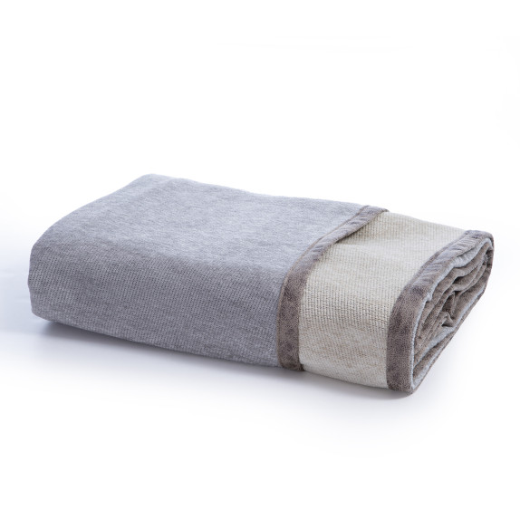 Ριχτάρι Τετραθέσιου Nef-Nef New Tanger L.Grey/Ecru 180x350