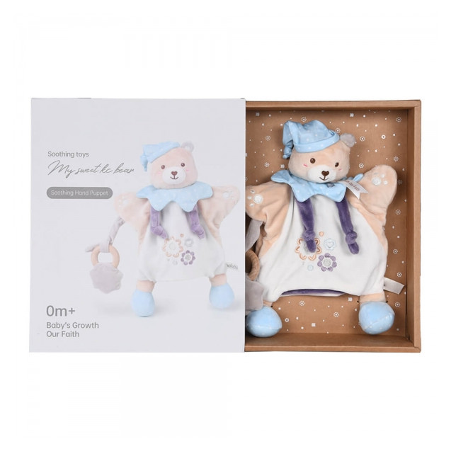 Μαλακό Πανάκι Teddy Flower Nani Cuddle & Puppet...