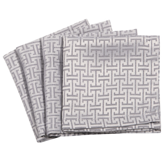 Σετ Πετσέτες Φαγητού 4 Τεμαχίων Greenwich Polo Club 3008...