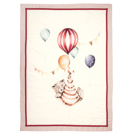 Πάπλωμα Κούνιας Greenwich Polo Club 8850 Beige-Bordeaux-Ochre 110x150