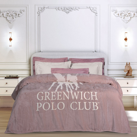 Κουβέρτα Fleece Υπέρδιπλη Greenwich Polo Club 3491 Nude 220x240