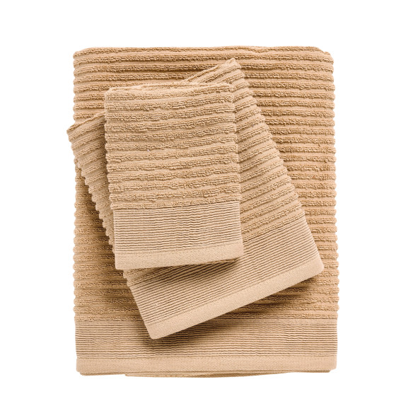 Σετ Πετσέτες 3 Τεμαχίων Das Home 0743 Beige