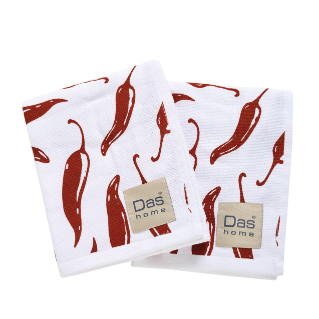 Σετ Ποτηρόπανα 2 Τεμαχίων Das Home 0736...