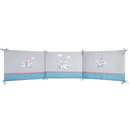 Πάντα Κούνιας Greenwich Polo Club 8851 Beige-Blue-Grey 45x195