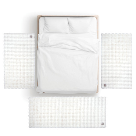 Χαλί Γούνινο Greenwich Polo Club 3111 White 75x140