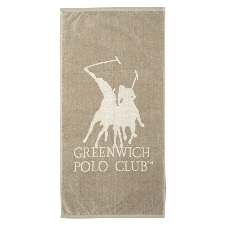 Πετσέτα Γυμναστηρίου Greenwich Polo Club 3930 Taupe-Ecru 45x90