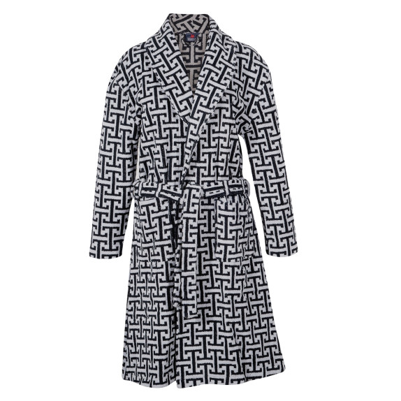 Μπουρνούζι Greenwich Polo Club 3094 Black-Grey Χ-LARGE