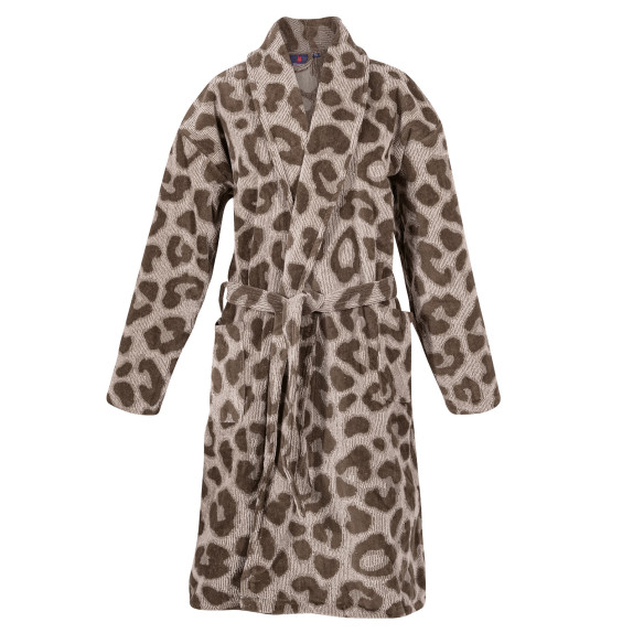 Μπουρνούζι Greenwich Polo Club 3099 Taupe-Black LARGE