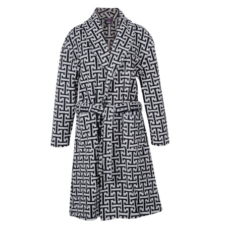 Μπουρνούζι Greenwich Polo Club 3094 Black-Grey LARGE