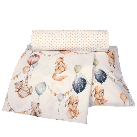 Σετ Σεντόνια Κούνιας 3 Τεμαχίων Greenwich Polo Club 8850 Beige-Bordeaux-Ochre 130x170