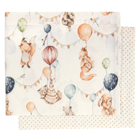 Σετ Σεντόνια Λίκνου 2 Τεμαχίων Greenwich Polo Club 8850 Beige-Bordeaux-Ochre 70x120