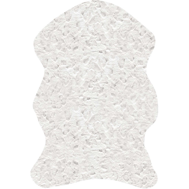 Χαλί Madi Glacial White Animal 80x150