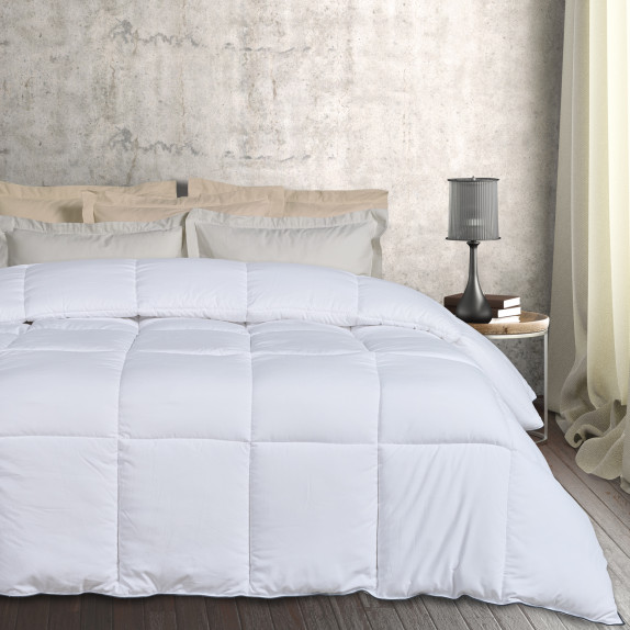 Πάπλωμα Μονό Das Home 9645 White 160x220