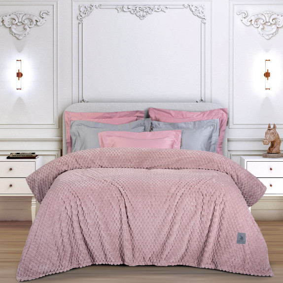 Κουβέρτα Fleece Υπέρδιπλη Greenwich Polo Club 3474 Nude...