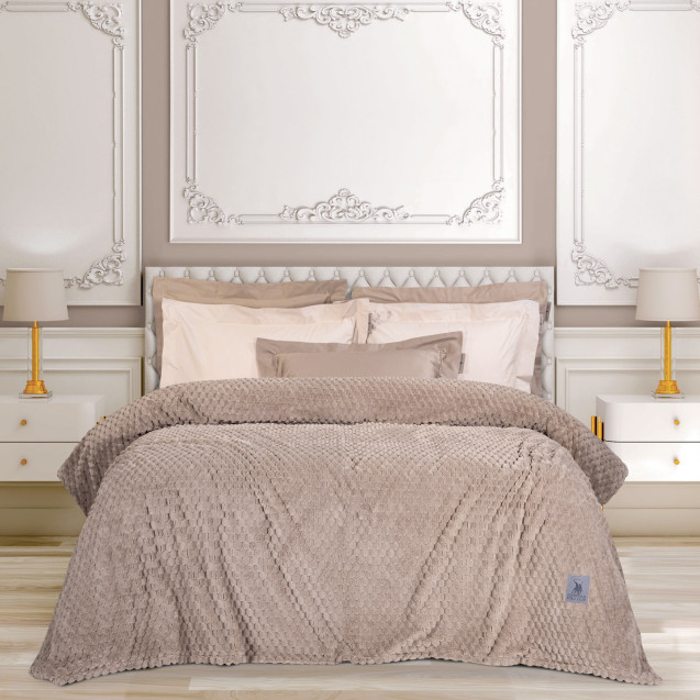 Κουβέρτα Fleece Υπέρδιπλη Greenwich Polo Club...