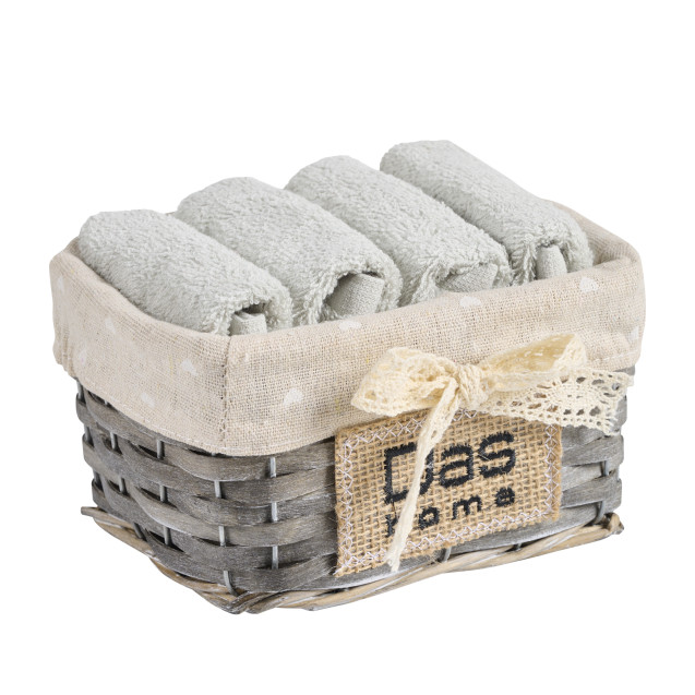 Σετ Λαβέτες 4 Τεμαχίων Das Home 4002 Light...