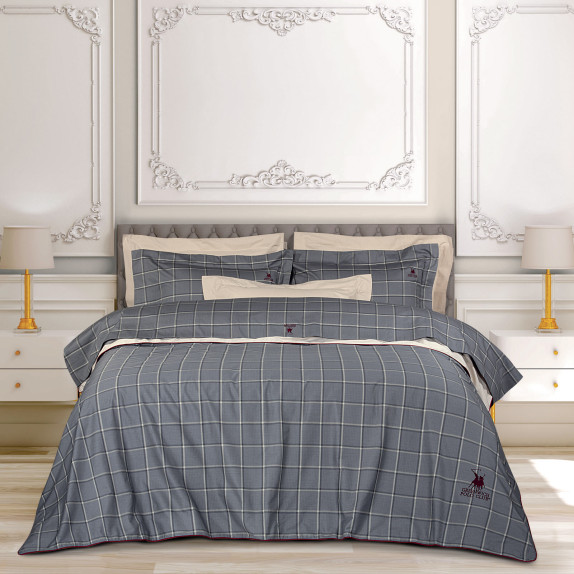 Σετ Παπλωματοθήκη Υπέρδιπλη 3 Τεμαχίων Greenwich Polo...