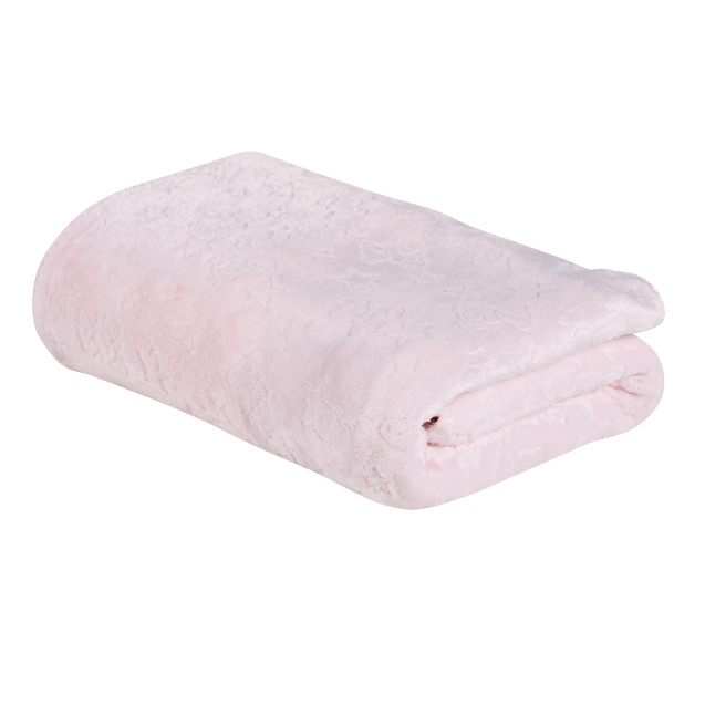 Κουβέρτα Fleece Αγκαλιάς Das Home 4904 Pink 75x100