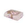 Κουβέρτα Fleece Κούνιας Das Home 4913 Pink-Lilac 110x150