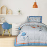 Παιδικό Πάπλωμα Μονό Das Home 4912 Blue-Grey-Orange 160x220