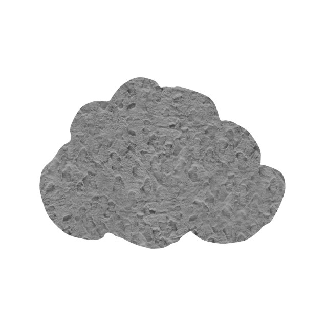 Παιδικό Χαλί Madi Glacial Grey Cloud 100x145
