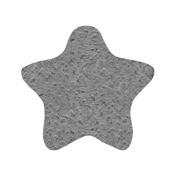 Παιδικό Χαλί Madi Glacial Grey Star 160x160