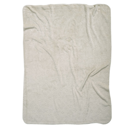 Κουβέρτα Fleece Αγκαλιάς Das Home 4906 Ecru 75x100