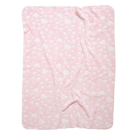 Κουβέρτα Fleece Αγκαλιάς Das Home 4907 Pink 75x100