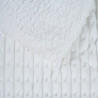 Κουβερτοπάπλωμα Μονό με Γούνα Sherpa Das Home 1176 White 160x220