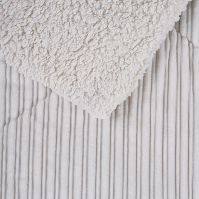 Κουβερτοπάπλωμα Μονό με Γούνα Sherpa Das Home...