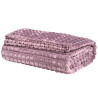 Κουβέρτα Fleece Υπέρδιπλη Das Home 1358 Dusty Purple 220x240