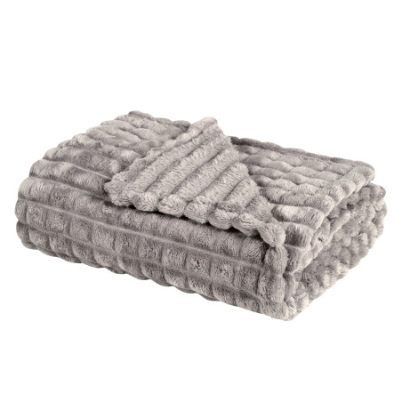 Κουβέρτα Fleece Καναπέ Das Home 1359 Grey 130x170