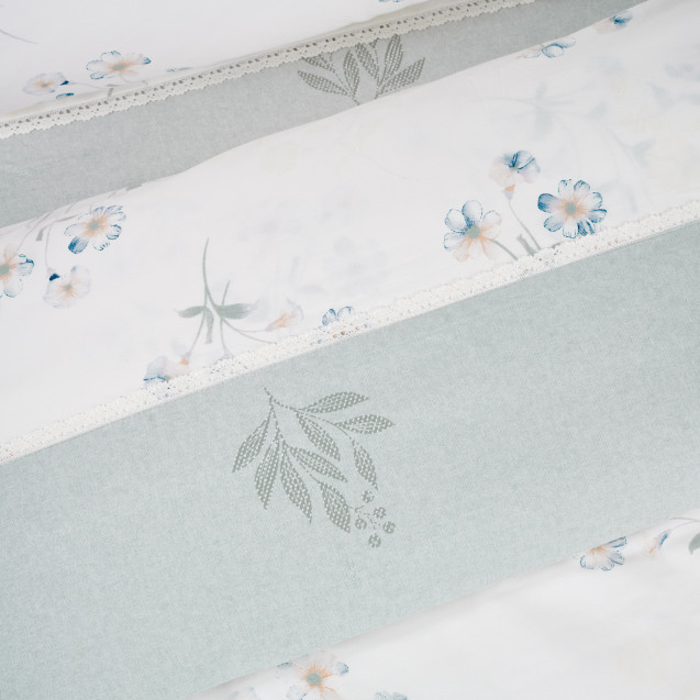 Πάπλωμα Υπέρδιπλο Das Home 1685 Ecru-Green 220x240