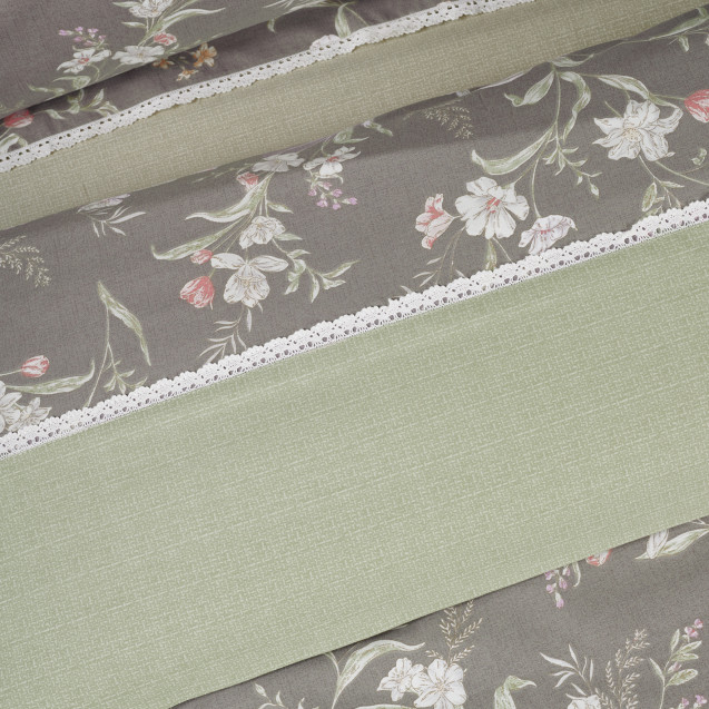 Πάπλωμα Υπέρδιπλο Das Home 1686 Grey-Taupe-Pink...