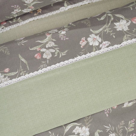 Πάπλωμα Υπέρδιπλο Das Home 1686 Grey-Taupe-Pink 220x240