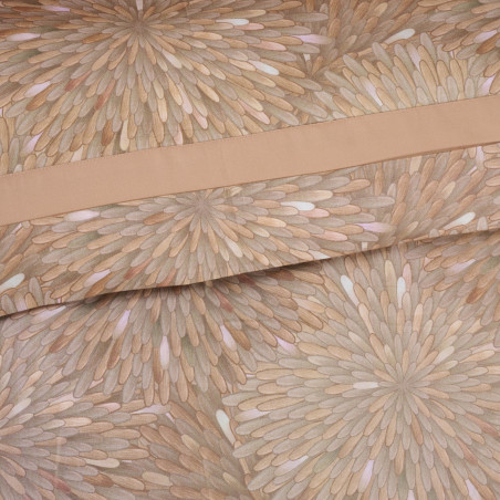 Σετ Σεντόνια Υπέρδιπλα 4 Τεμαχίων Das Home 1689 Teracotta-Grey 240x270