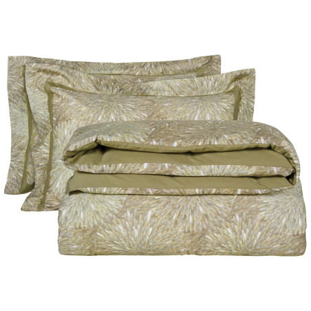 Σετ Σεντόνια Υπέρδιπλα 4 Τεμαχίων Das Home 1690 Olive-Grey 240x270