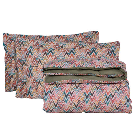 Σετ Παπλωματοθήκη Υπέρδιπλη 3 Τεμαχίων Das Home 5425 Beige-Olive 220x240