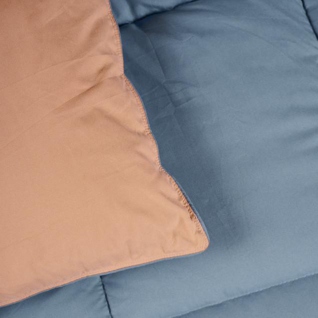 Πάπλωμα Μονό Das Home 9642 Blue-Terracotta 160x220