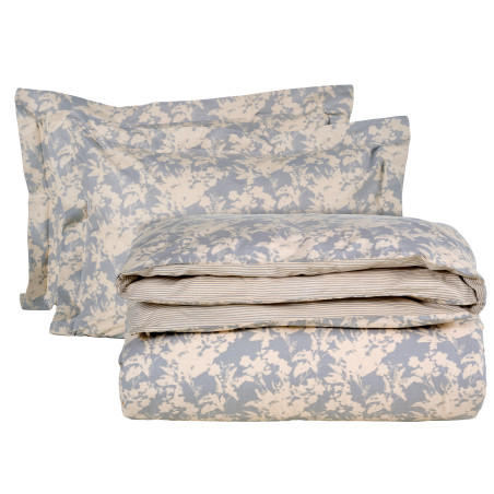 Σετ Παπλωματοθήκη Υπέρδιπλη 3 Τεμαχίων Das Home 9649 Taupe-Grey 220x240