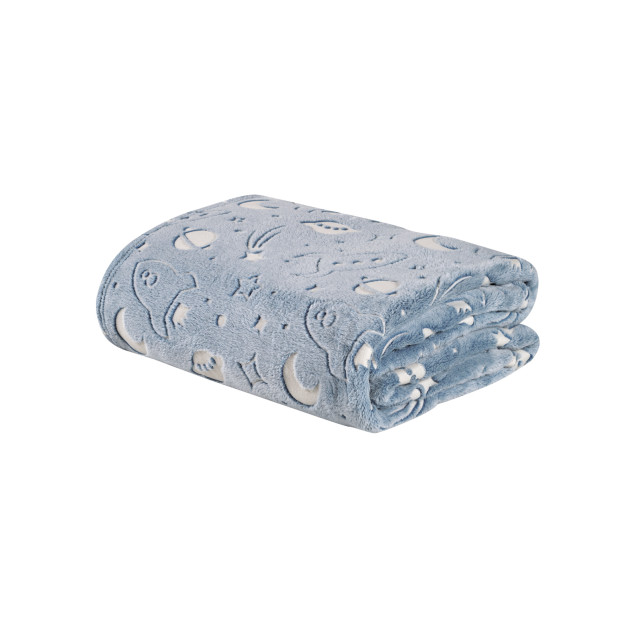 Παιδική Κουβέρτα Fleece Μονή Φωσφοριζέ Das Home...