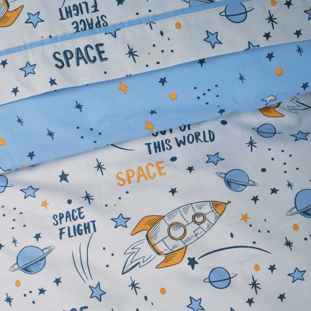 Σετ Παιδική Παπλωματοθήκη Μονή 2 Τεμαχίων Das...