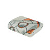 Κουβέρτα Fleece Μονή Das Home  4912 Blue-Grey-Orange 160x220