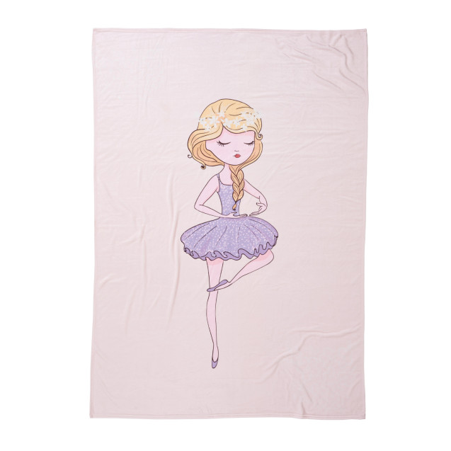 Κουβέρτα Fleece Μονή Das Home  4913 Pink-Lilac...