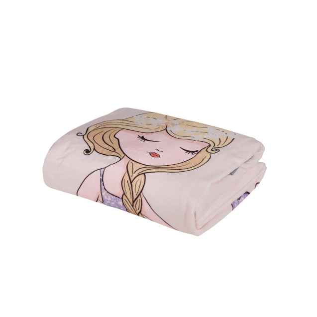 Κουβέρτα Fleece Μονή Das Home  4913 Pink-Lilac...