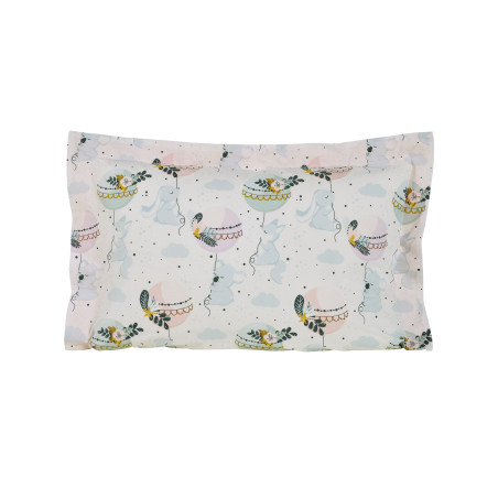 Σετ Παιδική Παπλωματοθήκη Μονή 2 Τεμαχίων Das Home 4915 Light Blue-Pink-Mint 160x240